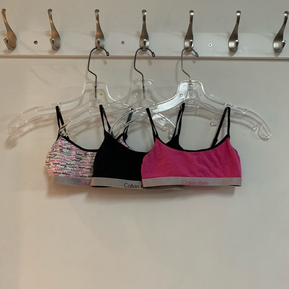 3 Calvin Klein Kids Bras - Picture 2 of 5